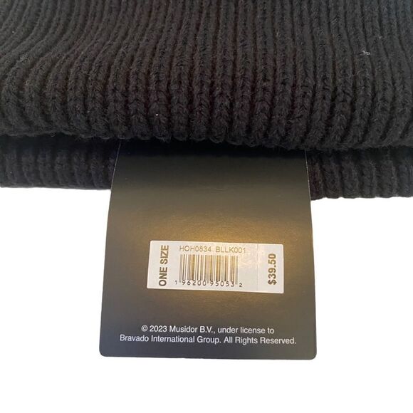 Rolling Stones Logo Black Unisex Stocking Cap. - Picture 7 of 7